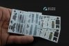 Quinta Studio QD48171 Su-27UB 3D-Printed & coloured Interior on decal paper (for HobbyBoss kit) 1/48